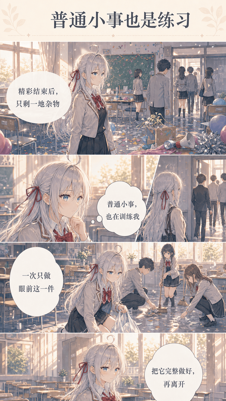 普通小事也是练习漫画