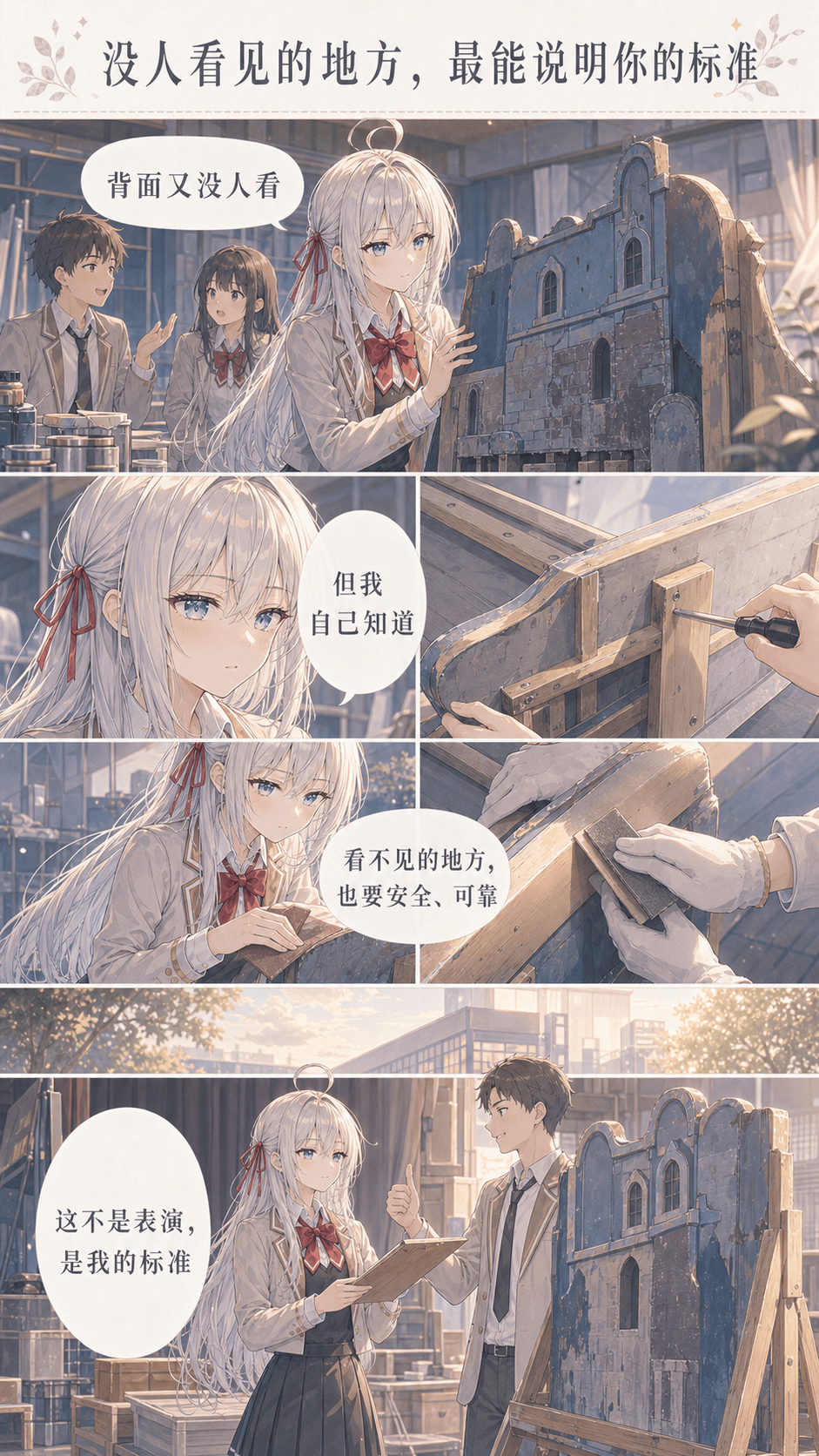 无人处的真实标准漫画