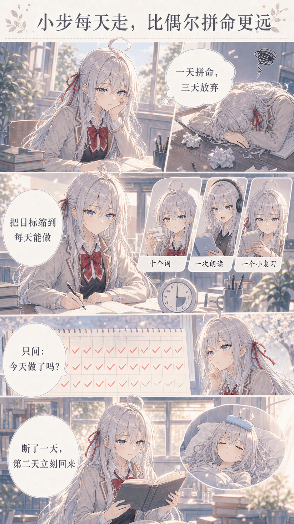 小步长期复利漫画