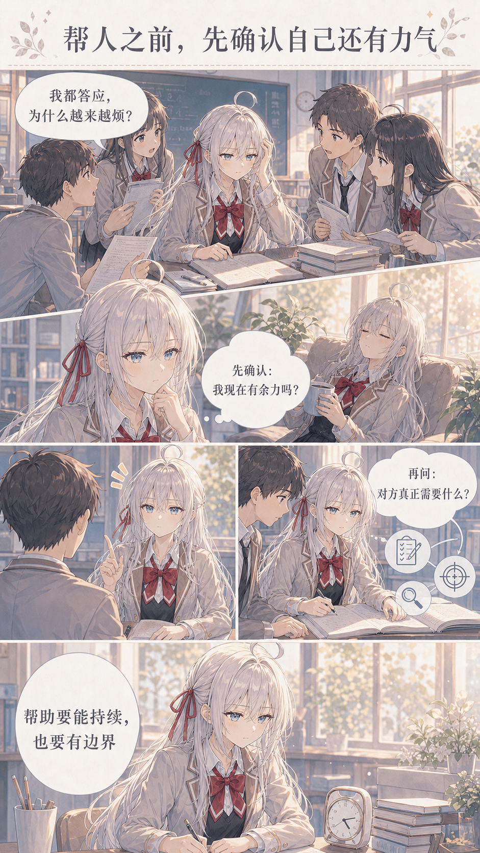 有余力地帮助别人漫画