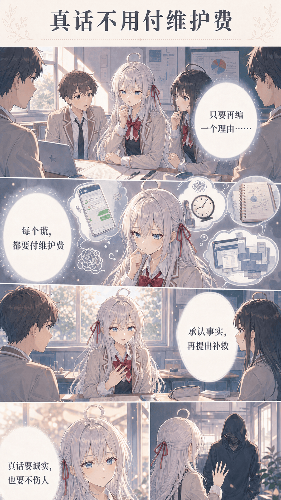真话不用付维护费漫画