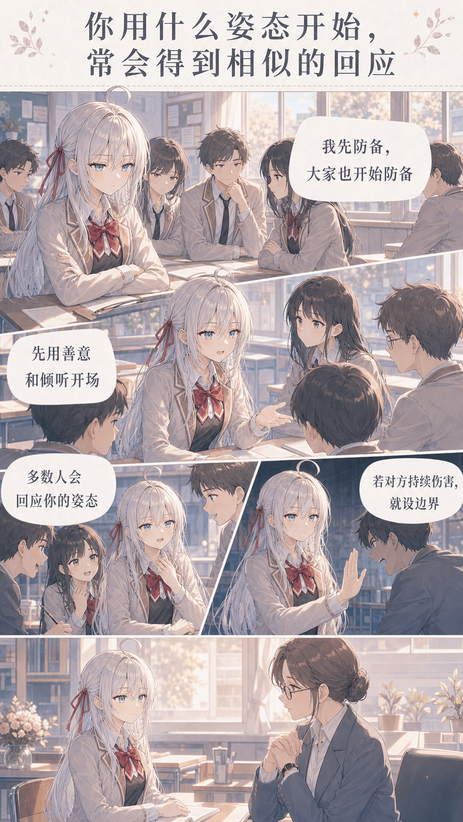 你的姿态会被回应漫画